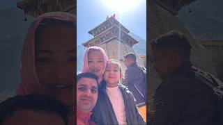 🙏 Aaradhika’s Divine Darshan at Badrinath Dham | Blessed Journey to Lord Badri Vishal #skating