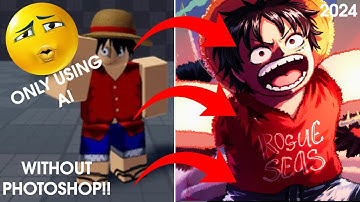HOW TO MAKE AI ROBLOX GFX, THUMBNAILS, AND ICONS (FREE 2024)