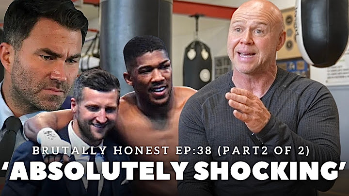 ‘WHY WAS ANTHONY JOSHUA LATE?’ Dominic Ingle BRUTALLY HONEST ON CARL FROCH & EDDIE HEARN DRAMA!