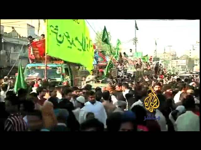 احتفالات في باكستان بمناسبة المولد النبوي الشريف