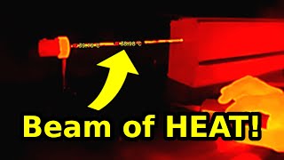 Thermal camera VS Carbon Dioxide Laser!