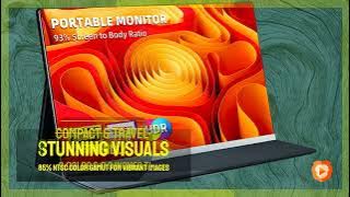 AOKER Portable Monitor Review: Sleek 15.6' FHD HDR Display for Work & Gaming