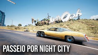 Cyberpunk 2077 - Passeio de Carro por Night City