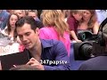 Henry SUPERMAN Cavill Loves his FANS in NYC