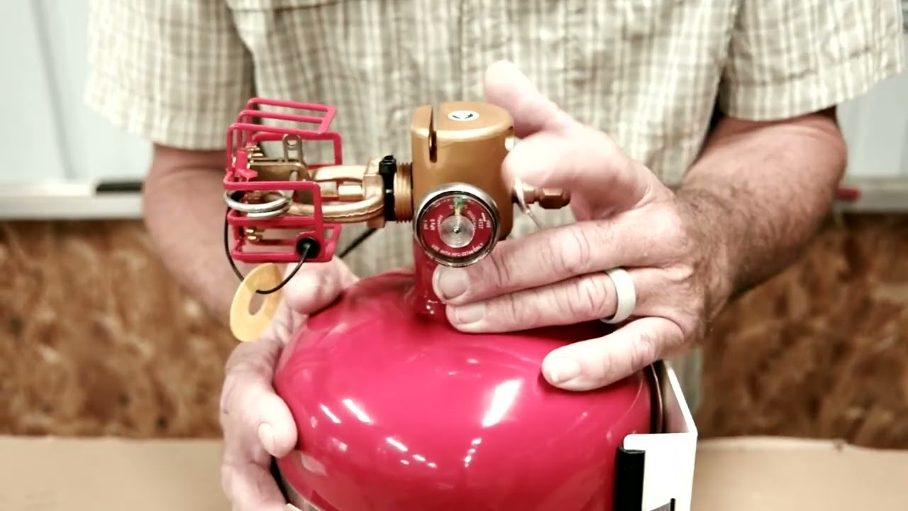 Marine Fixed Fire Suppression System