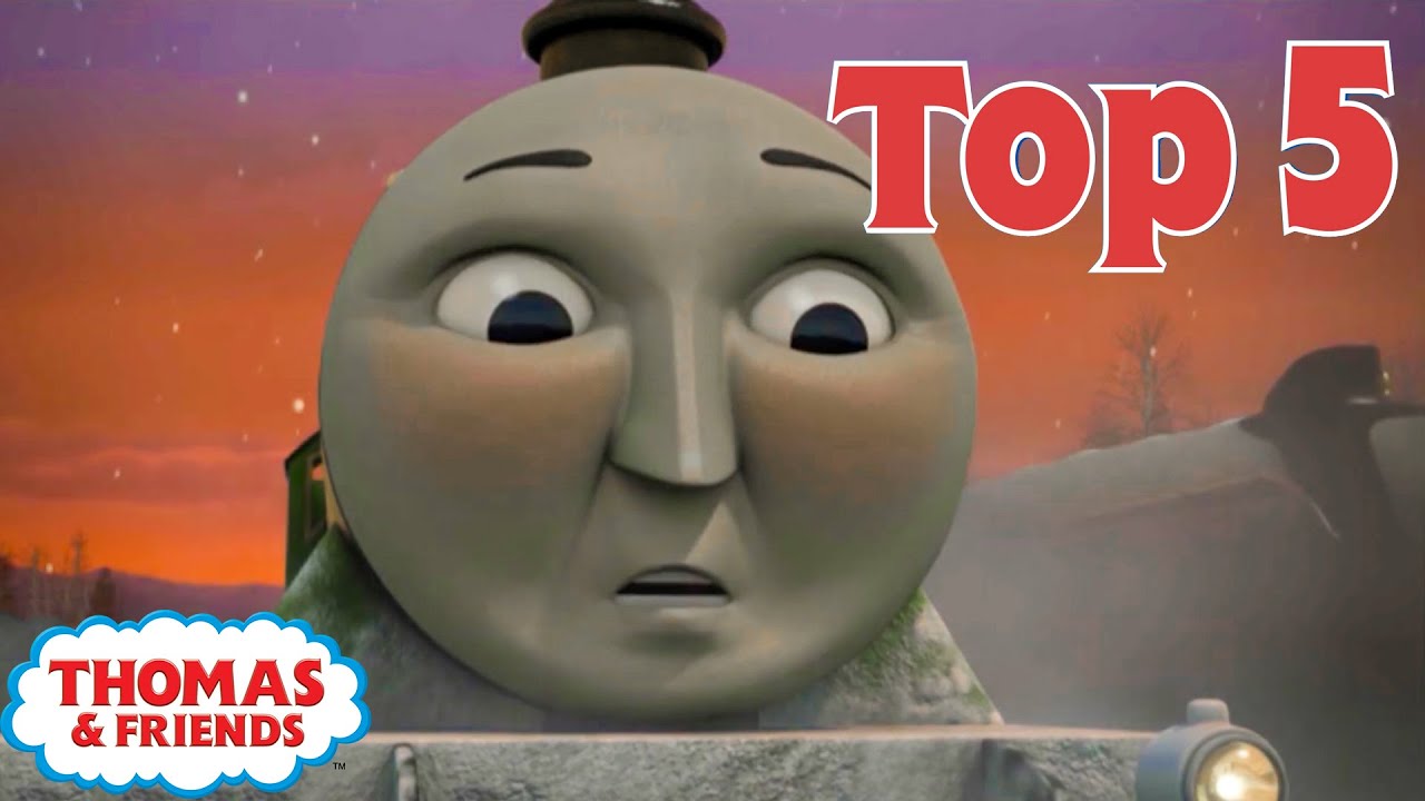 Thomas & Friends UK™ | Top 5 Scariest Moments! | Best of Thomas Highlights | Kids Cartoon