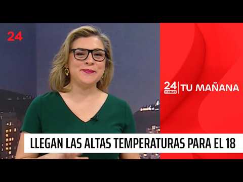 Rain on Fiestas Patrias? Weather forecast for the 18th and the long weekend
