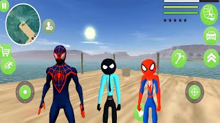 Us Police Stickman Rope Hero Part #1 - New Game - Android Gameplay screenshot 4