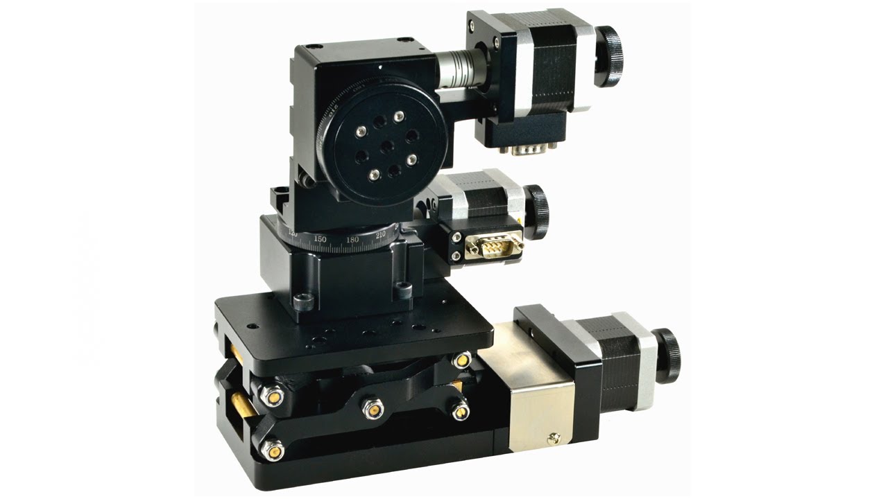 Motion Control Stages Raise and Lower the Center-Line of Pan-Tilt Axes ...
