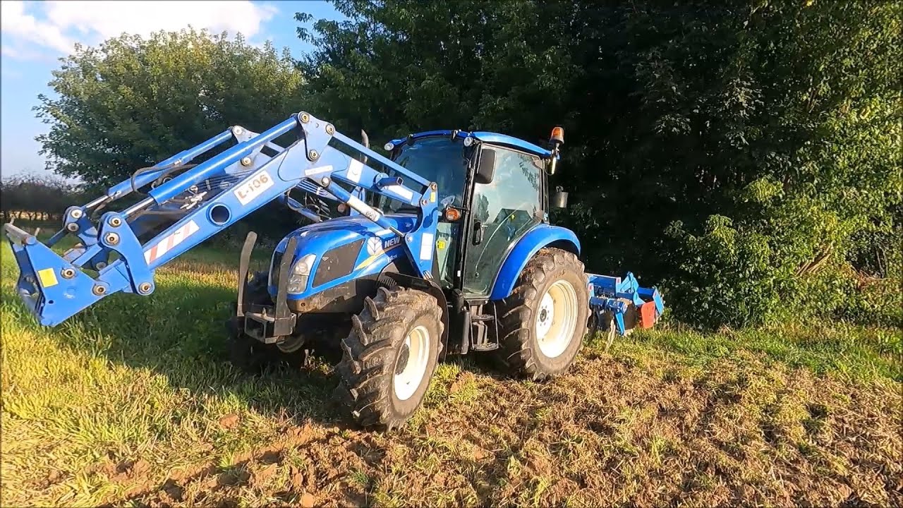 Jazda New Hollandem T4.75 z 2014