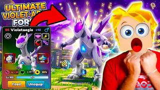 I Got NEW GODLY Violetaegis In Roblox Catch A Monster