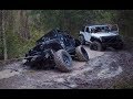 Offroad 4x4 jeep club trail ride in central florida