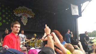 Anberlin - Impossible Warped Tour Detroit Live 7-18-14 Palace of Auburn Hills