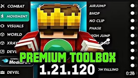 TOOLBOX 🧰 FOR MINECRAFT V1.21.120 INFINITE PREMIUM | MINECRAFT Hack 1.21.120 MEDIAFIRE 