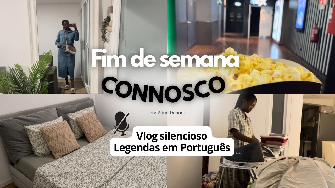VLOG: Inspiração para cuidar do lar| Cinema com o marido, limpezas, organizações, Culto, Etc