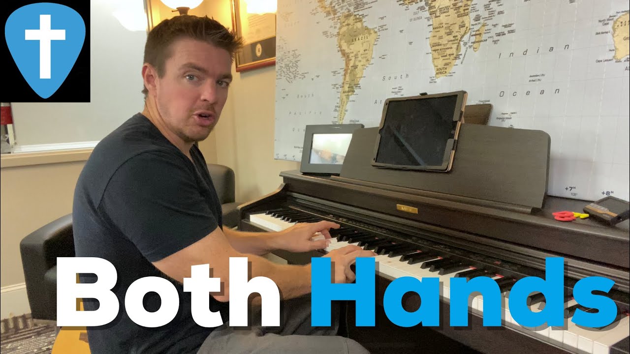 How to Play Piano with BOTH Hands (Beginner Lesson) - YouTube