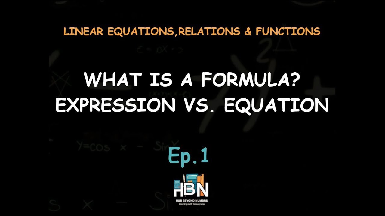 Introduction to Formulae | What is a Formula? (Algebra Basics)