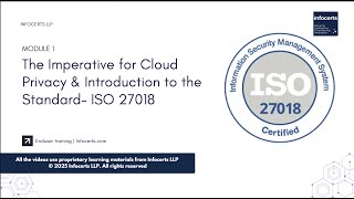 Module 1 - ISO 27018 Certified Cloud Privacy Manager