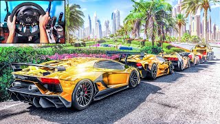 DUBAI BILLIONAIRE CRUISE - Forza Horizon 5 (Steering Wheel + Shifter) Gameplay