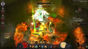 Diablo III.  Monk Uliana set.  TX speed farm. A group of for.