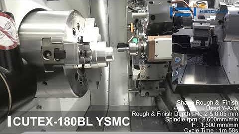 CUTEX-180 | Fuel Injection Valve | CNC Lathe | Horizontal Turning Center | Hwacheon Asia