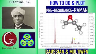 How to do and plot Pre-Resonance Raman spectrum using Gaussian 09 and Multiwfn | Pre Resonance Raman