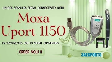 "Unlock Seamless Serial Connectivity with Moxa UPort 1150: Your USB-to-Serial Solution!"