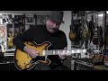 Epiphone Casino Elitist natural - clean - YouTube