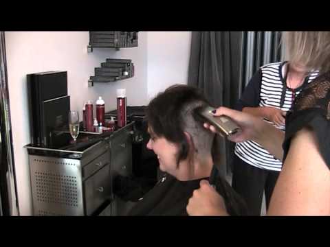 Rochelle's Movember Hair Shave