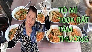Có gì bên trong tô mì 100k đắt nhất Sài Gòn của quán cô Huyền?