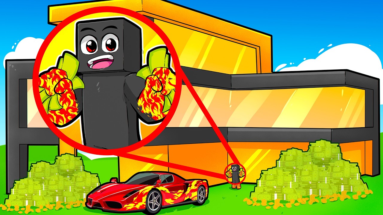 Я ПОСТРОИЛ ОСОБНЯК СО ВСЕМИ БОГАТСТВАМИ В МАЙНКРАФТЕ