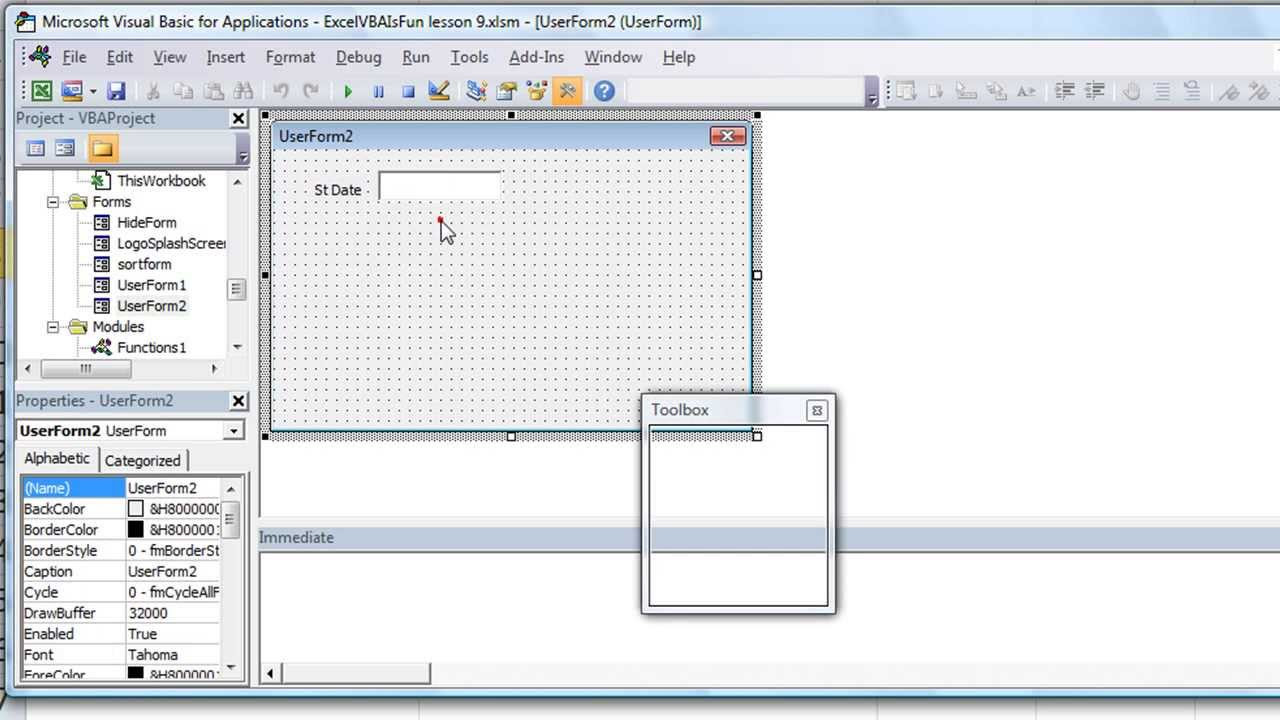 Update New Excel VBA USERFORMS #16 Auto Format Dates in Textbox