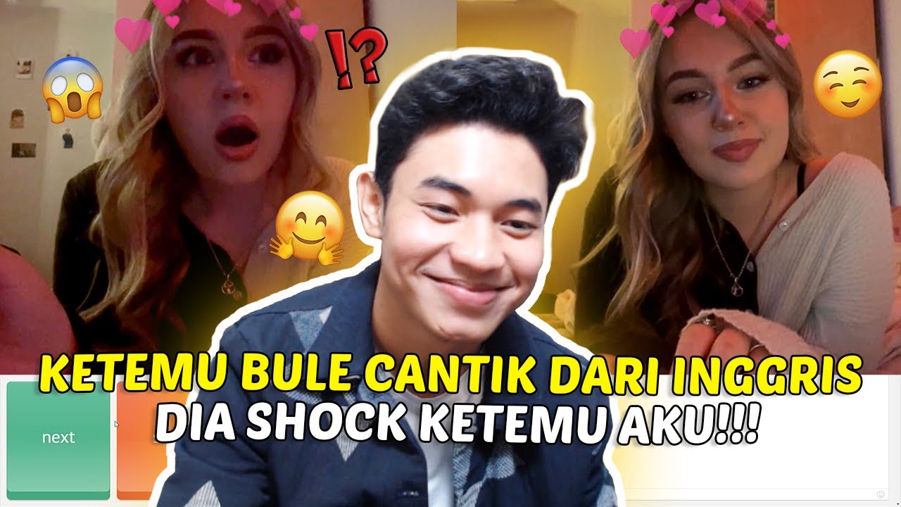 Bule Inggris Ini SHOCK Banget Ketemu Aku ‼️ Kenapa YAA ?!! - Ome.TV Internasional