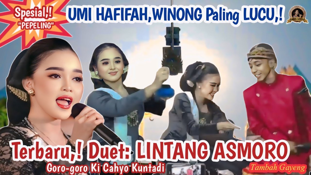 spesial,‼️ UMI HAFIFAH/Ratu PODANG KUNING & WINONG Joget Heboh,! | #gorogoro @SindenGayeng Terbaru.