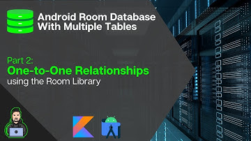One-to-One Relationships with Room - Android Room Database With Multiple Tables