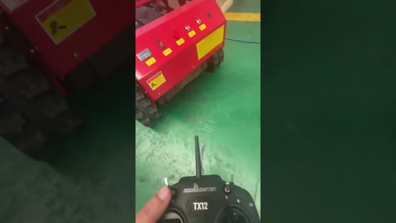 Do you want to own a remote control lawn mower, especially to use it to mow grass in hot summer!