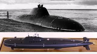 class Russian Submarine Project 705K ALFA Российская АПЛ ЖМТ проект 705К Лира