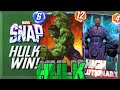 Hulk mad hulk climb rank  marvel snap deck