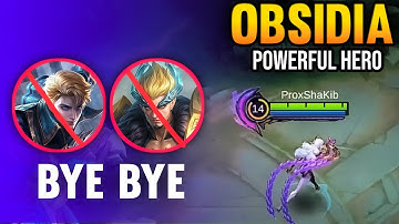 19 Kills! MVP 🔥Obsidia🔥 Best Marksman | Obsidia Best Build and emblem 2025 – Mlbb