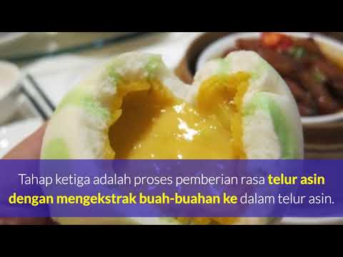 Cara Membuat Telur Asin Aneka Rasa Buah