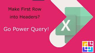 Power Query - How to make first row into Headers