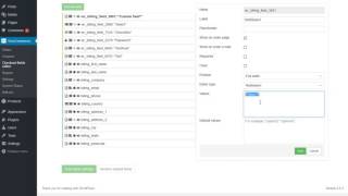 How to install and work with woocommerce checkout field editor