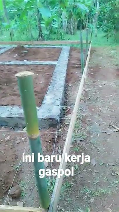 cuma 6 jam membuat pondasi rumah ukuran 6x8 m, dikerjakan 1 supir 2 knek. #shorts