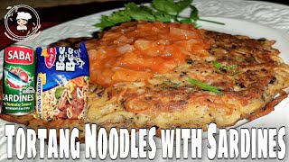 Tortang Noodles with Sardines || Lutong Bahay ni Josephine