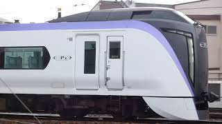 E353系S204編成出場、S201編成入場　2022年12月14日　#鉄道 #e353系