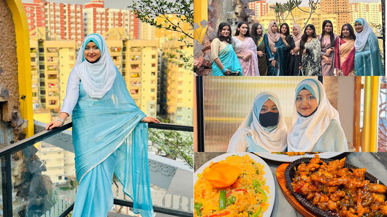 এতো বাজে খাবার ঘুড়ি রূফটপের।সবার সাথে দেখা করলাম ।Vlog125