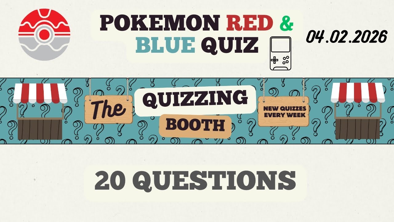 Pokémon Red & Blue Quiz | 20 Questions for 90s Fans