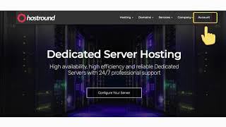 Easy way to Hostround Login Client Area | Sign In, cPanel, Dashboard👉