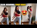Kajal Aggarwal dancing with her nephew Ishaan