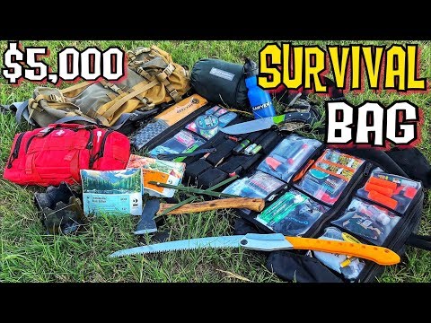 My $5000 Survival Kit (I brought the Kitchen Sink Too)